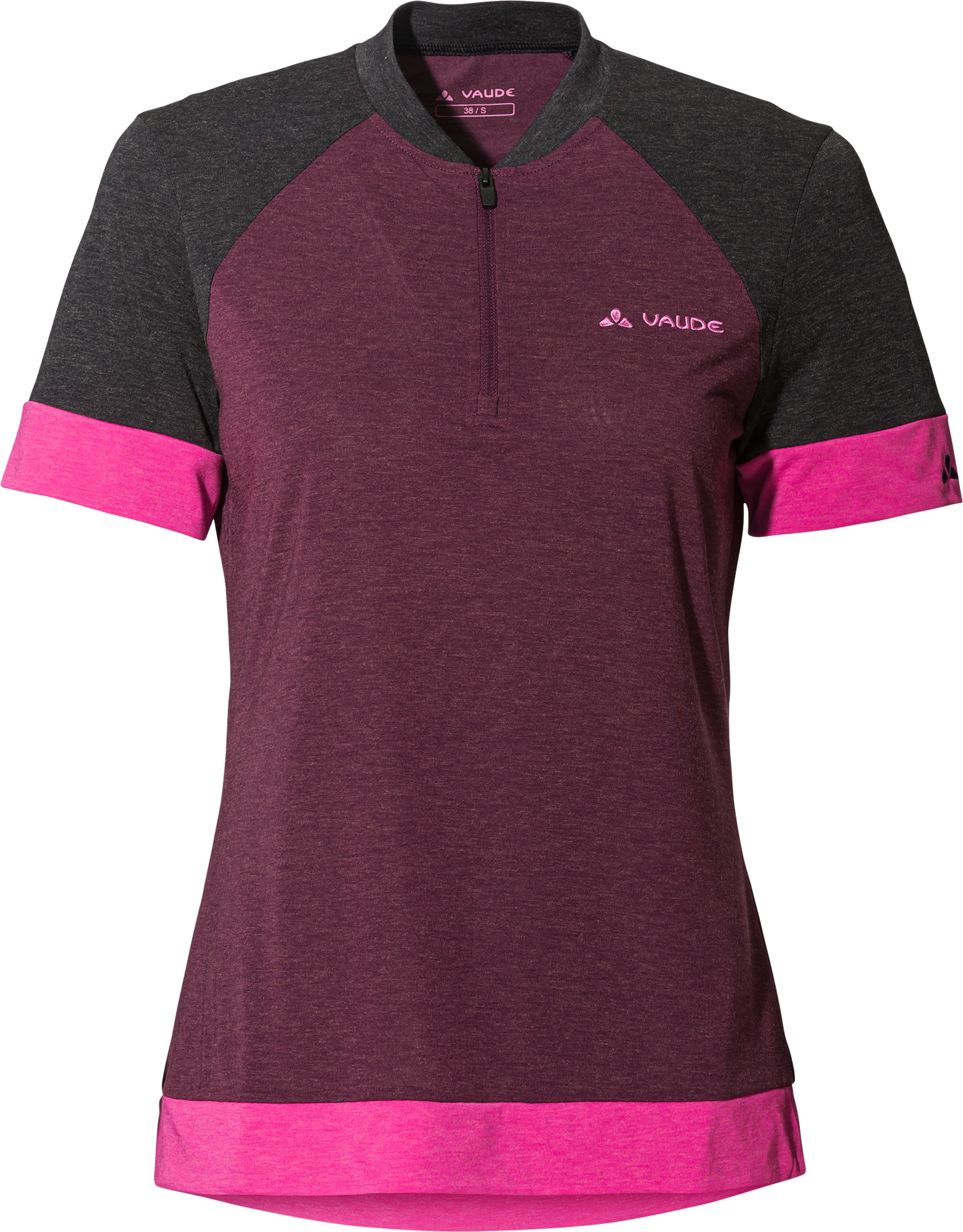 Vaude Altissimo Q-Zip Damen Radshirt
