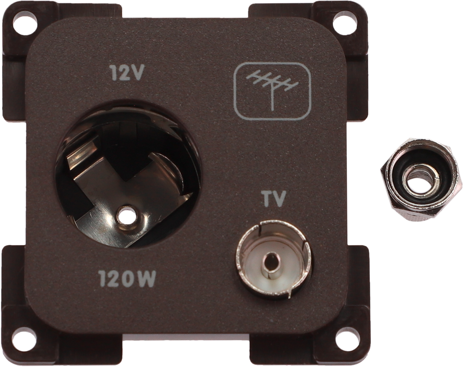 Inprojal System 10.000 Kombi Steckdose 12V mit TV