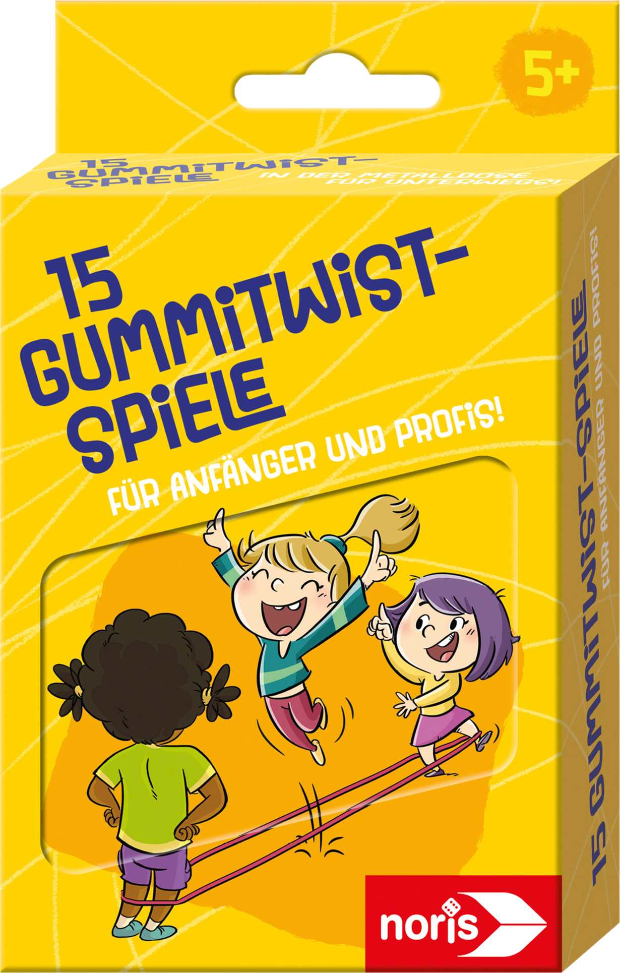 Noris 15 Gummitwist Spiele für Anfänger und