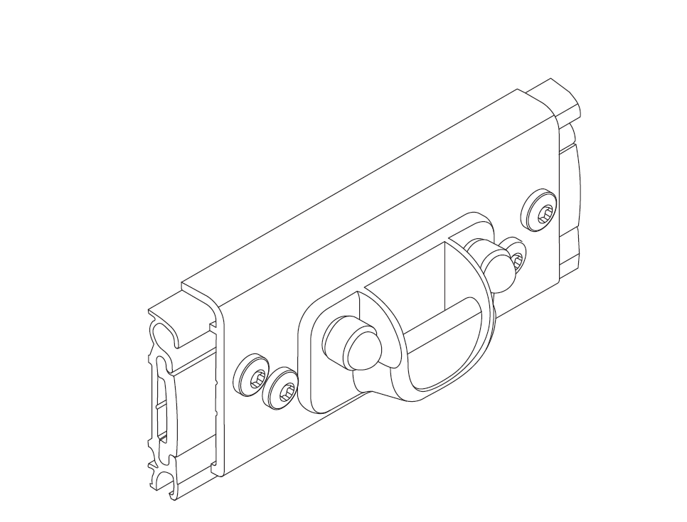 Thule Bike Rack Adapter Fahrradträgeradapter für Dethleffs, Carado &