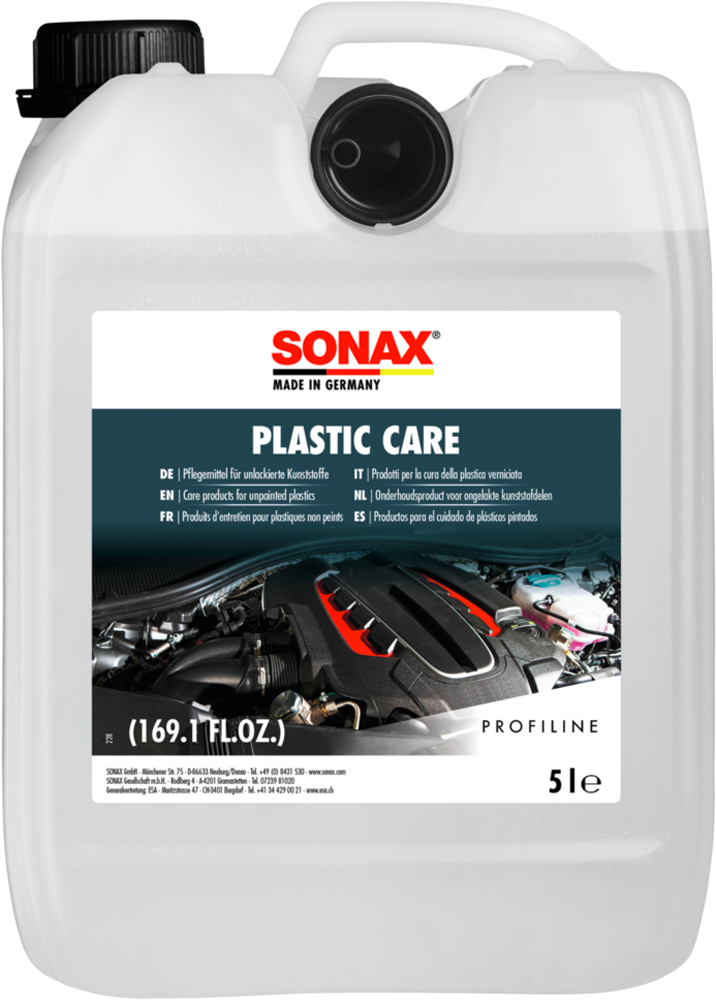 Sonax Profiline PlasticCare Kunststoffpflege für Fahrzeuge 5 Liter - Außenbereich & Lack