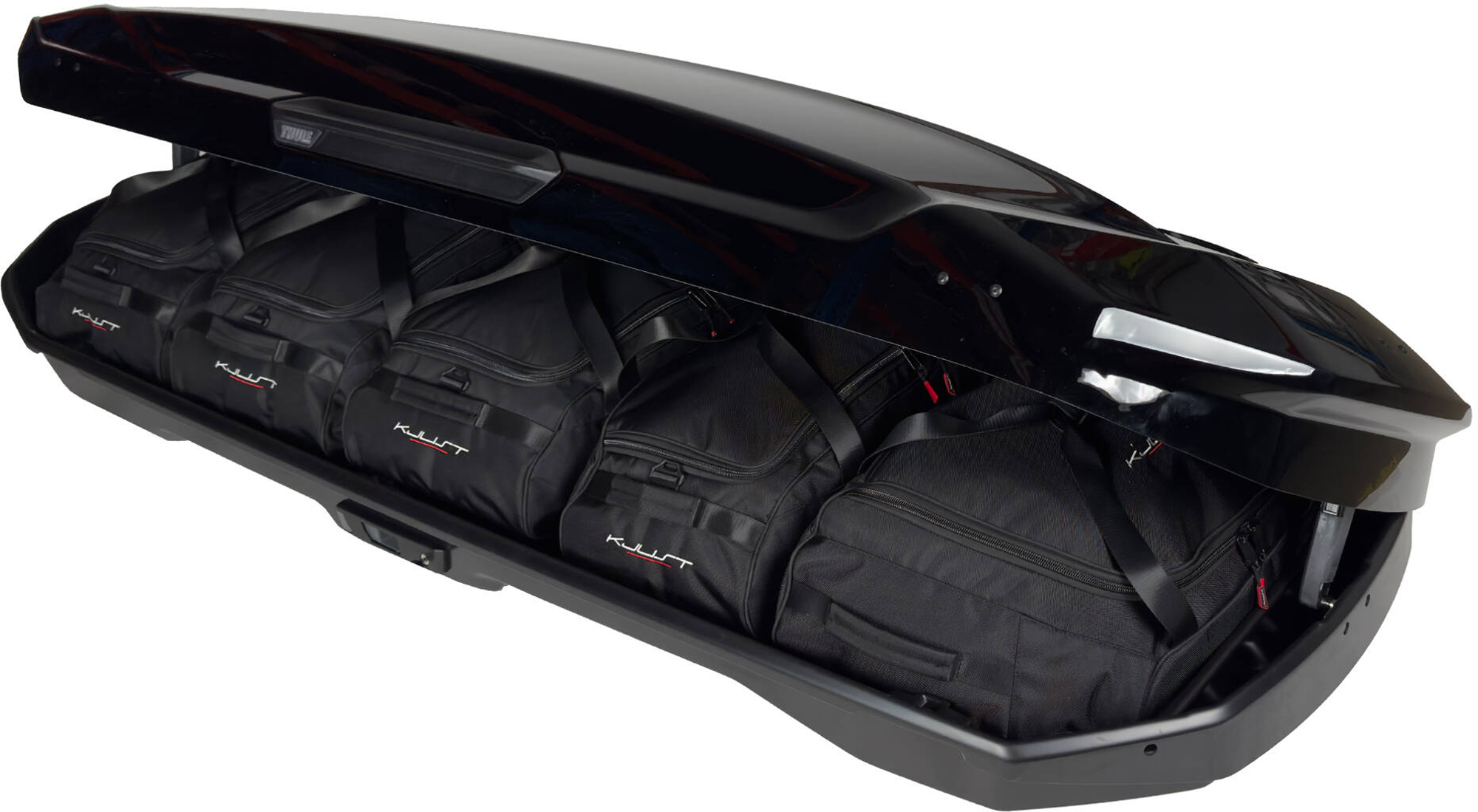 KJUST Dachboxtaschen-Set für Thule Motion 3 XXL Low - Organizer und Taschen