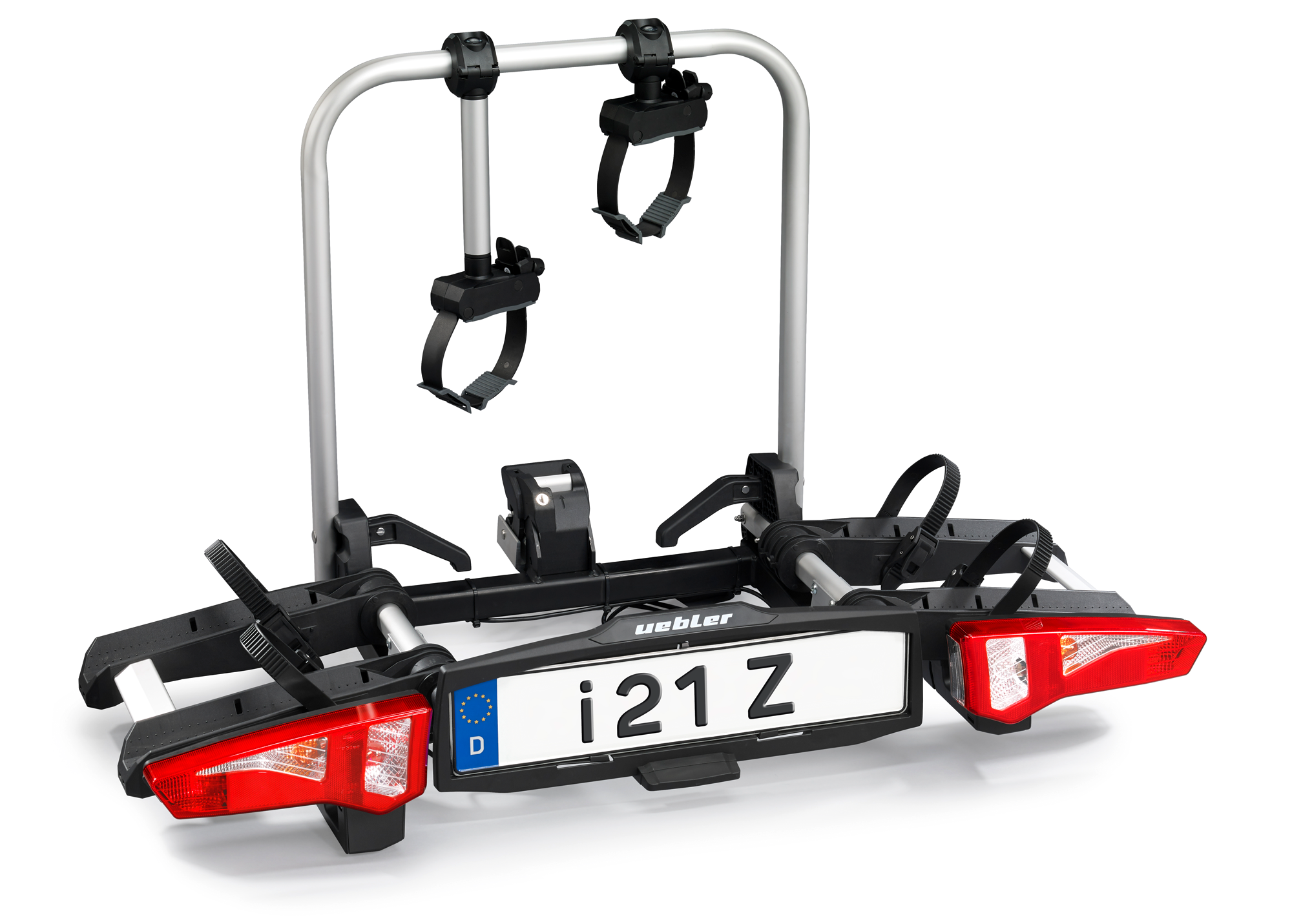 Uebler i21 Z Kupplungsträger für 2 Fahrräder auf der Anhängerkupplung