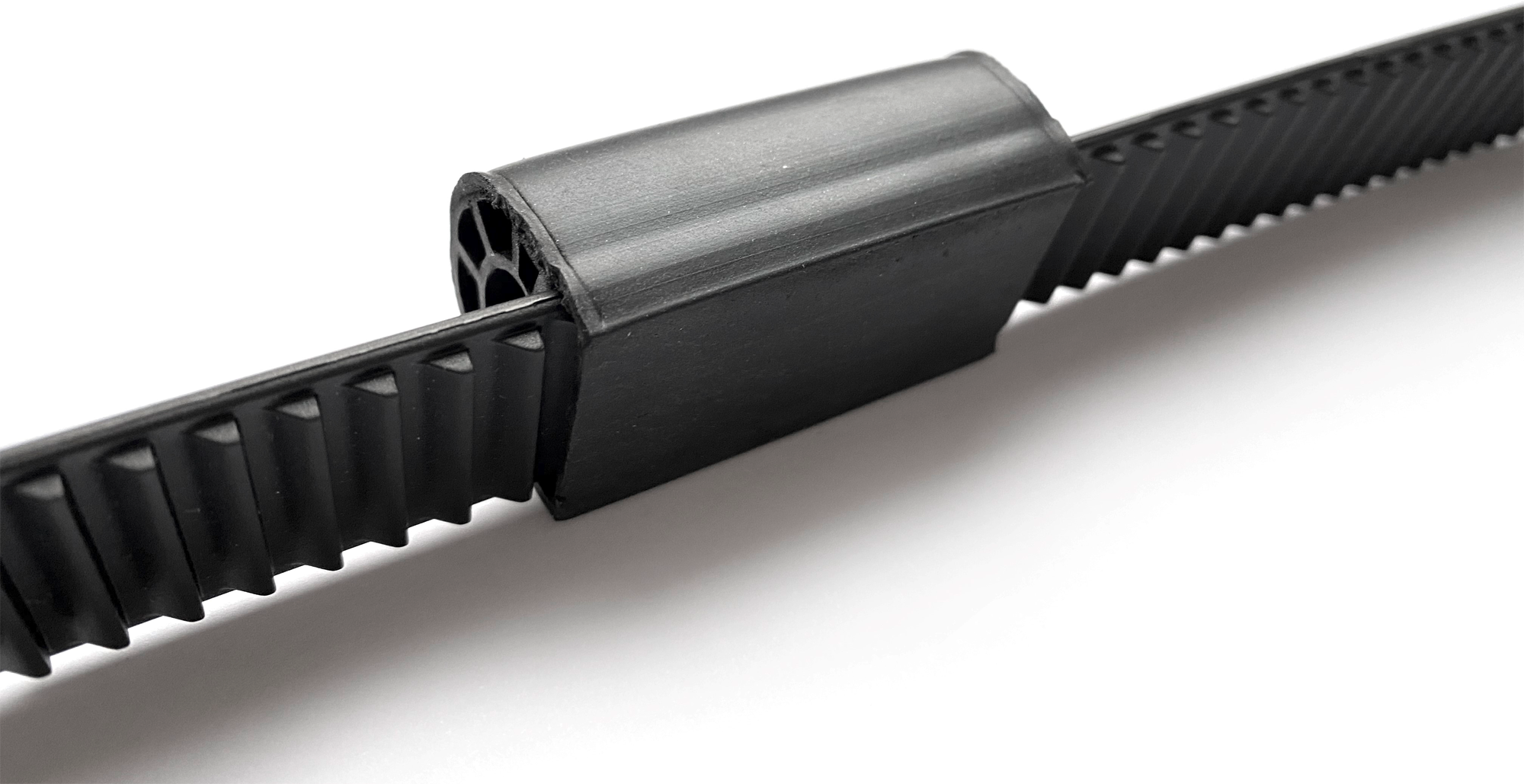 Atera Rastband-Set für Abstandshalter mit Gummipolstern 6-teilig 60 cm - Fahrradträger-Zubehör