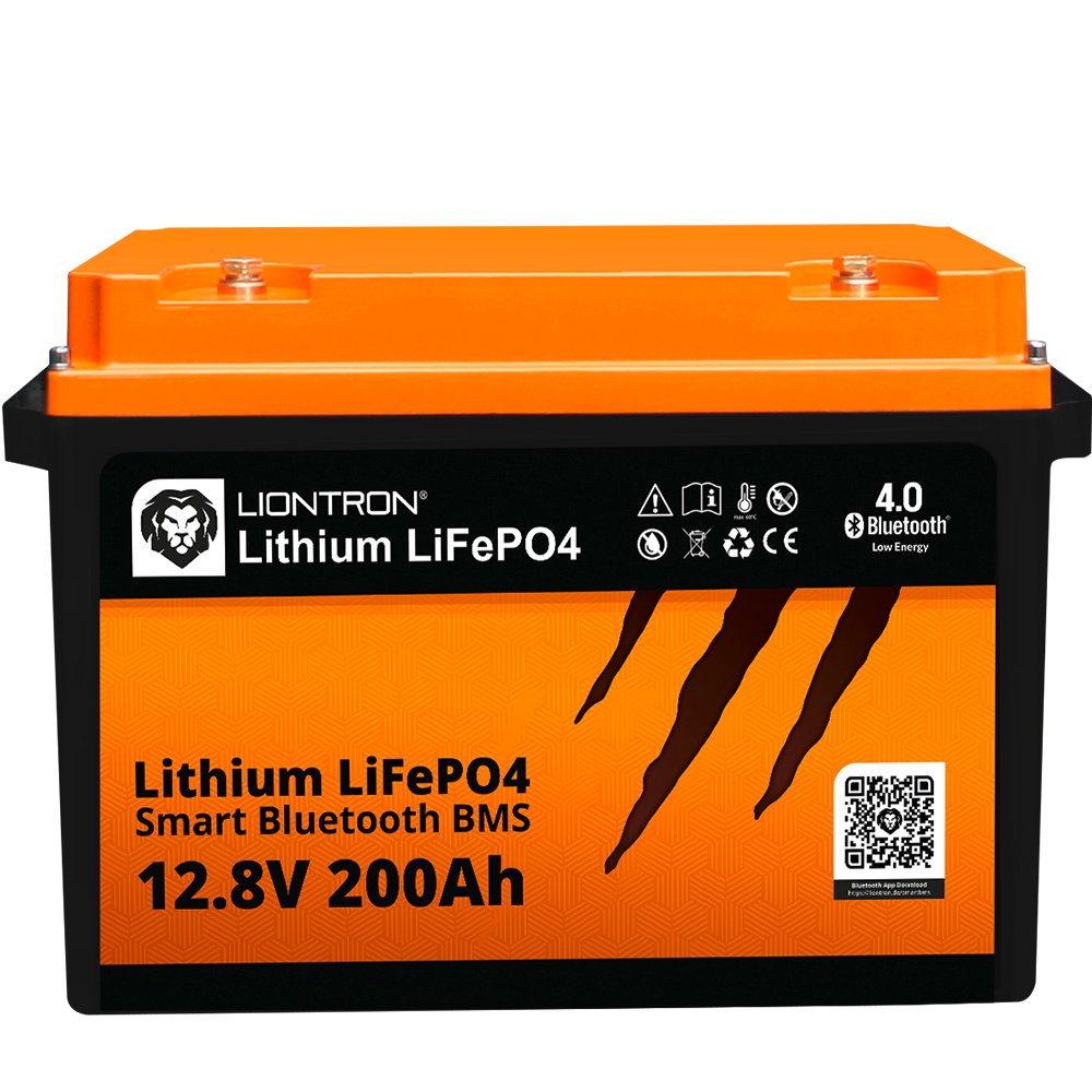 Liontron  LiFePO4 Lithium Batterie  12,8V  200 Ah all in One