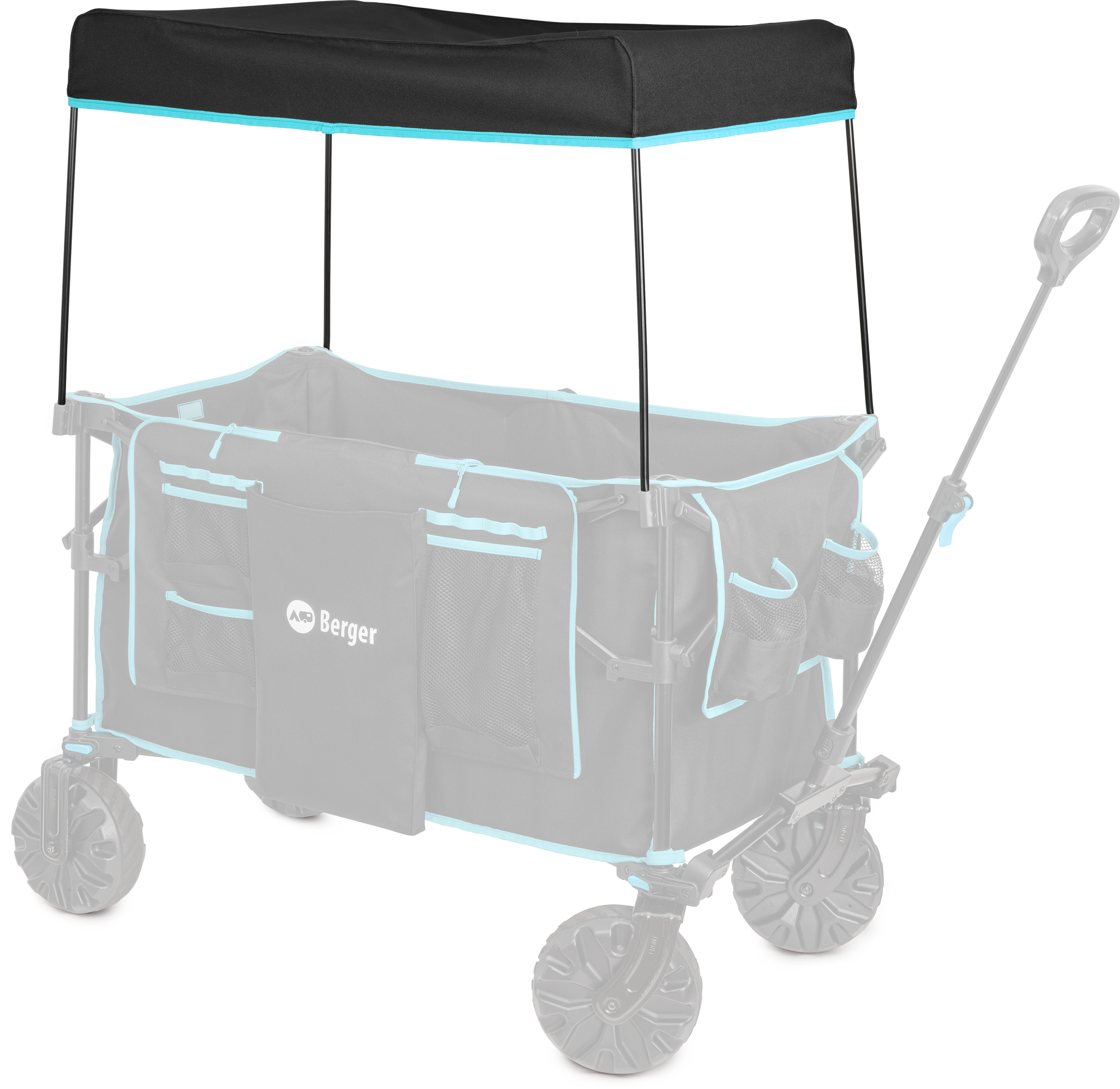 Berger Sonnendach für Offroad Bollerwagen