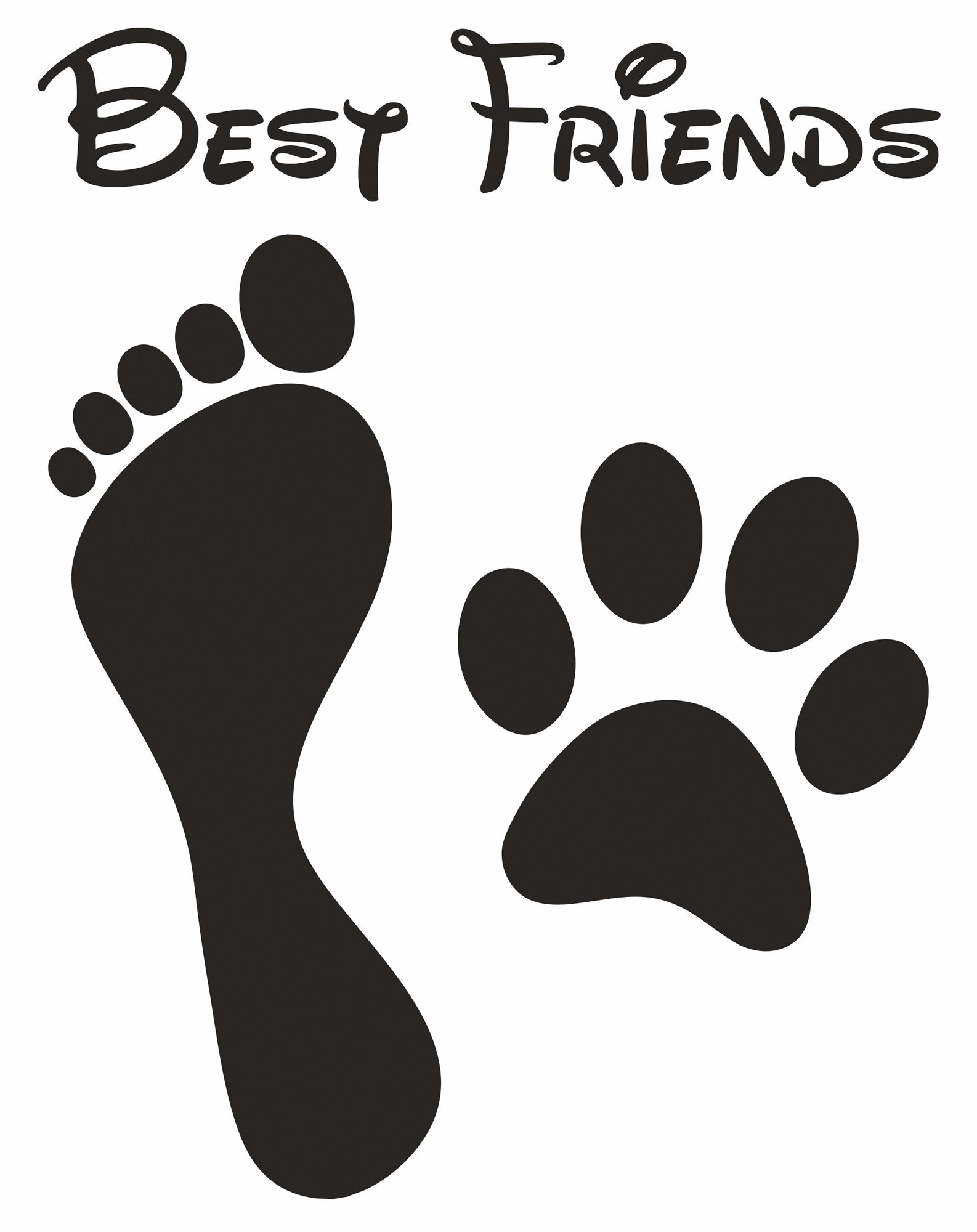 Schütz Aufkleber für Fahrzeuge Best friends 150 x 115 x 0,1 mm | 04002341252571