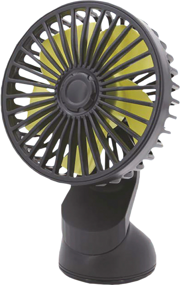 HP Autozubehör Auto-Ventilator mit Saugnapf und USB-Anschluss 5 Volt