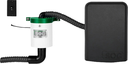 SOG Türvariante für Clesana Trockentoilette Schwarz - Toilettenbeutel & Toilettenzubehör