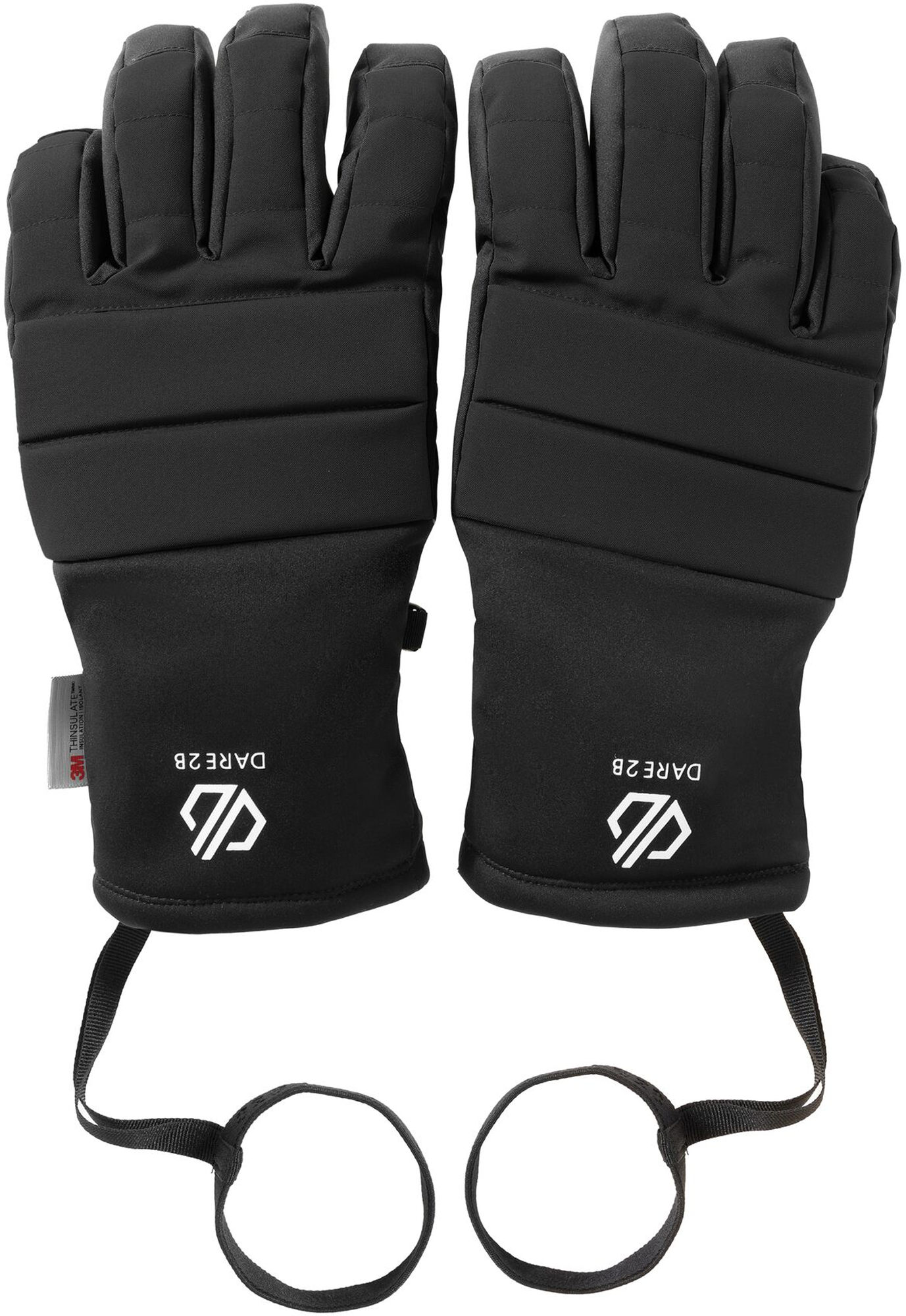 Dare2b Freeride II Unisex Skihandschuhe schwarz M - Handschuhe, Gürtel & Sonstiges von Dare 2b