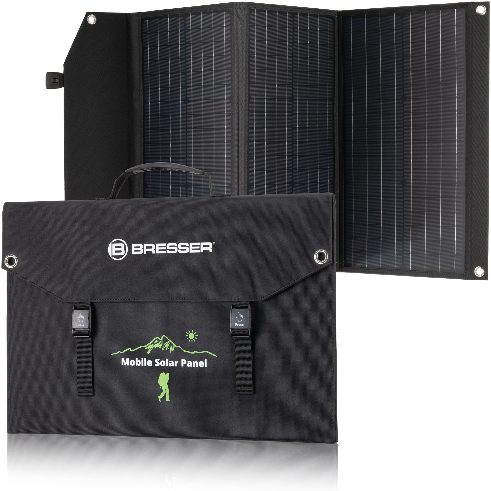 Bresser Mobile Solar Panel 120 Watt mit USB