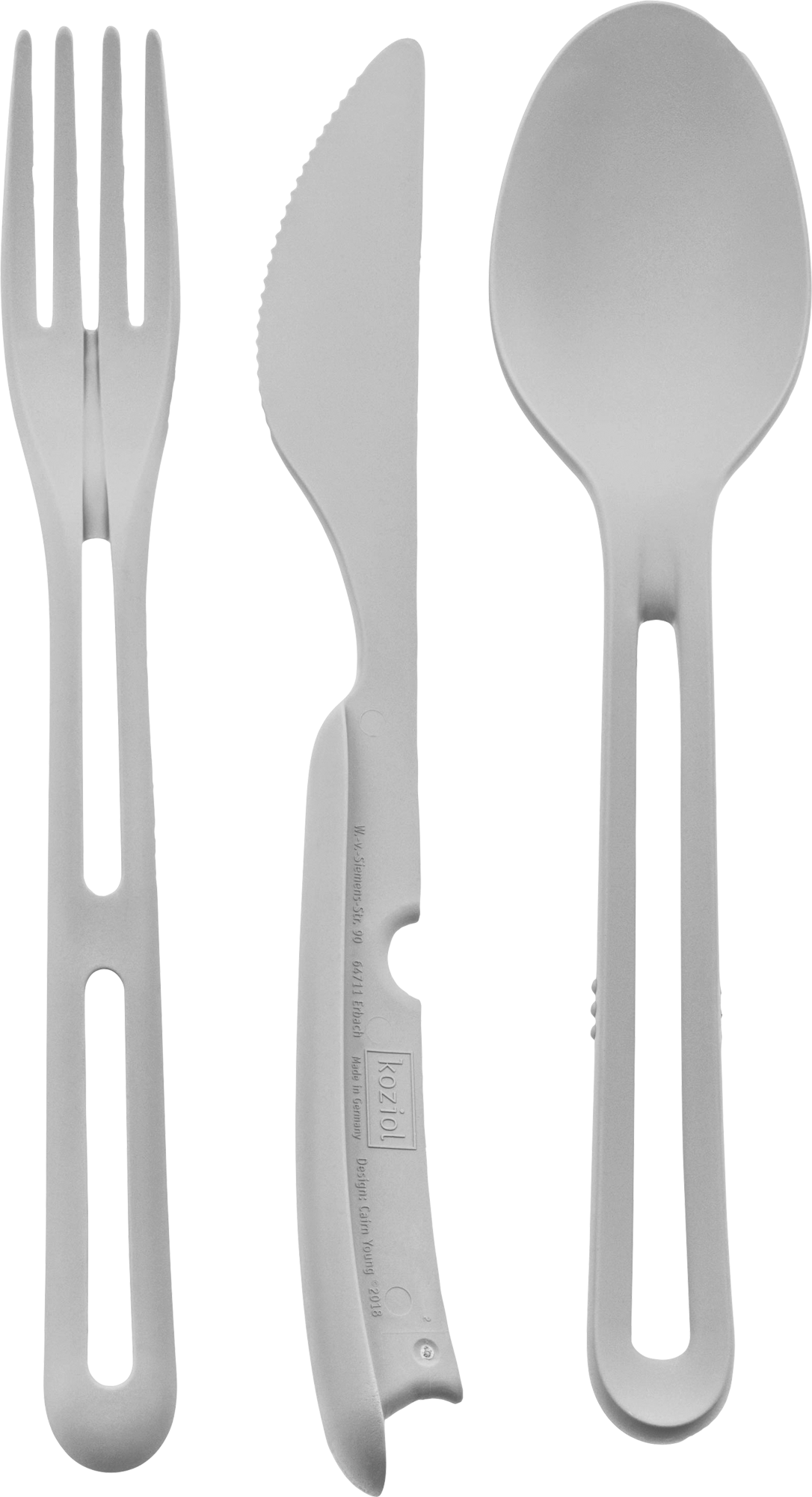 Silwy Besteck-Set TRICKY GREY 