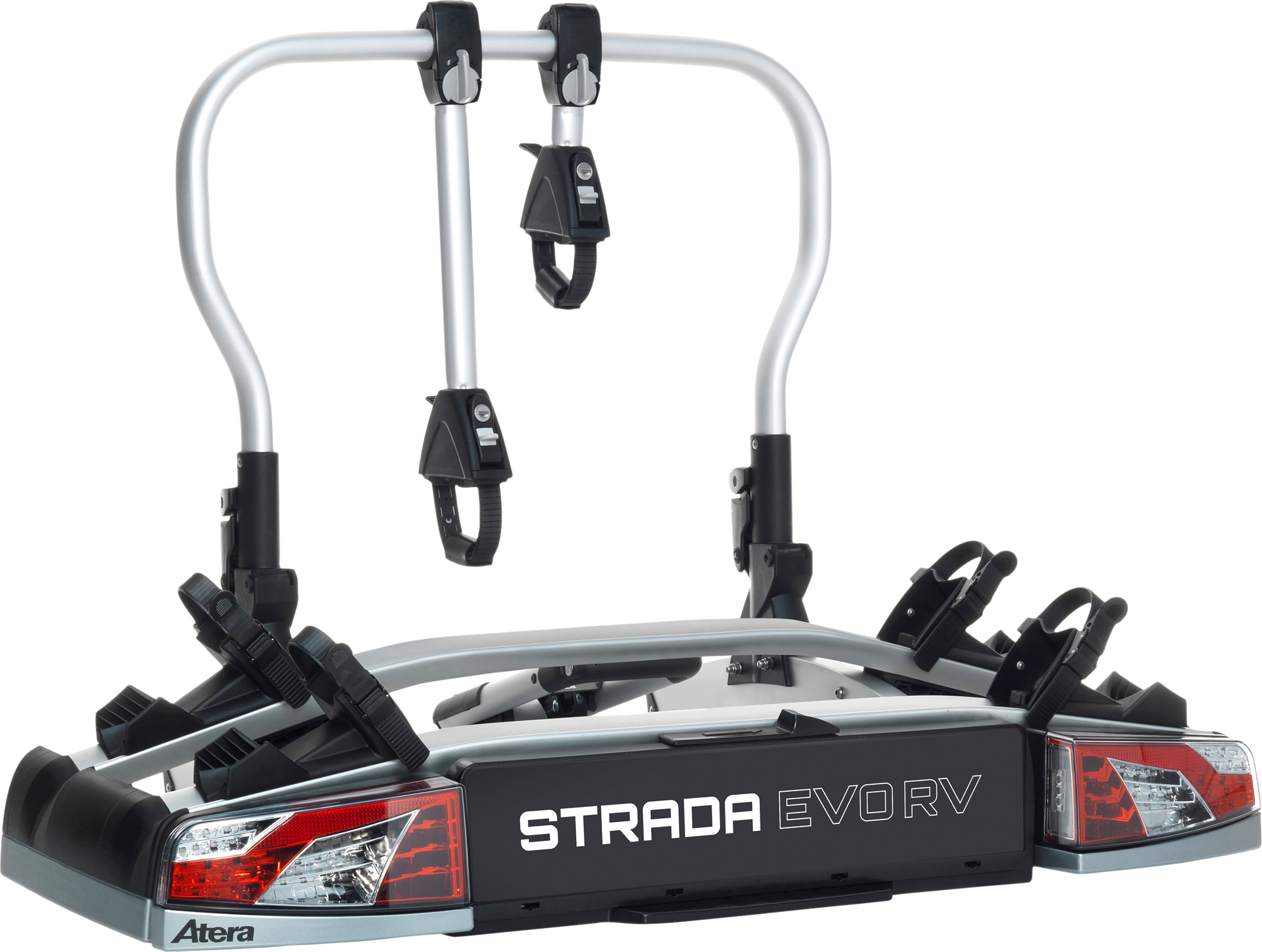 Atera Anhängerkupplungs Fahrradträger Strada Evo RV für 2 Fahrräder, E-Bike