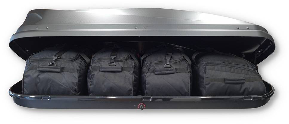 KJUST 4-teiliges Dachboxtaschen-Set für Thule Pacific 780  - Organizer und Taschen