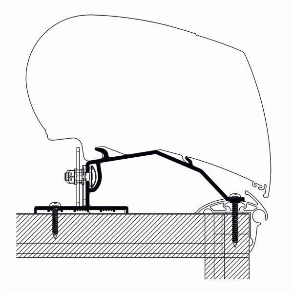 Thule Adria Caravan ≥ 2015 Markisenadapter