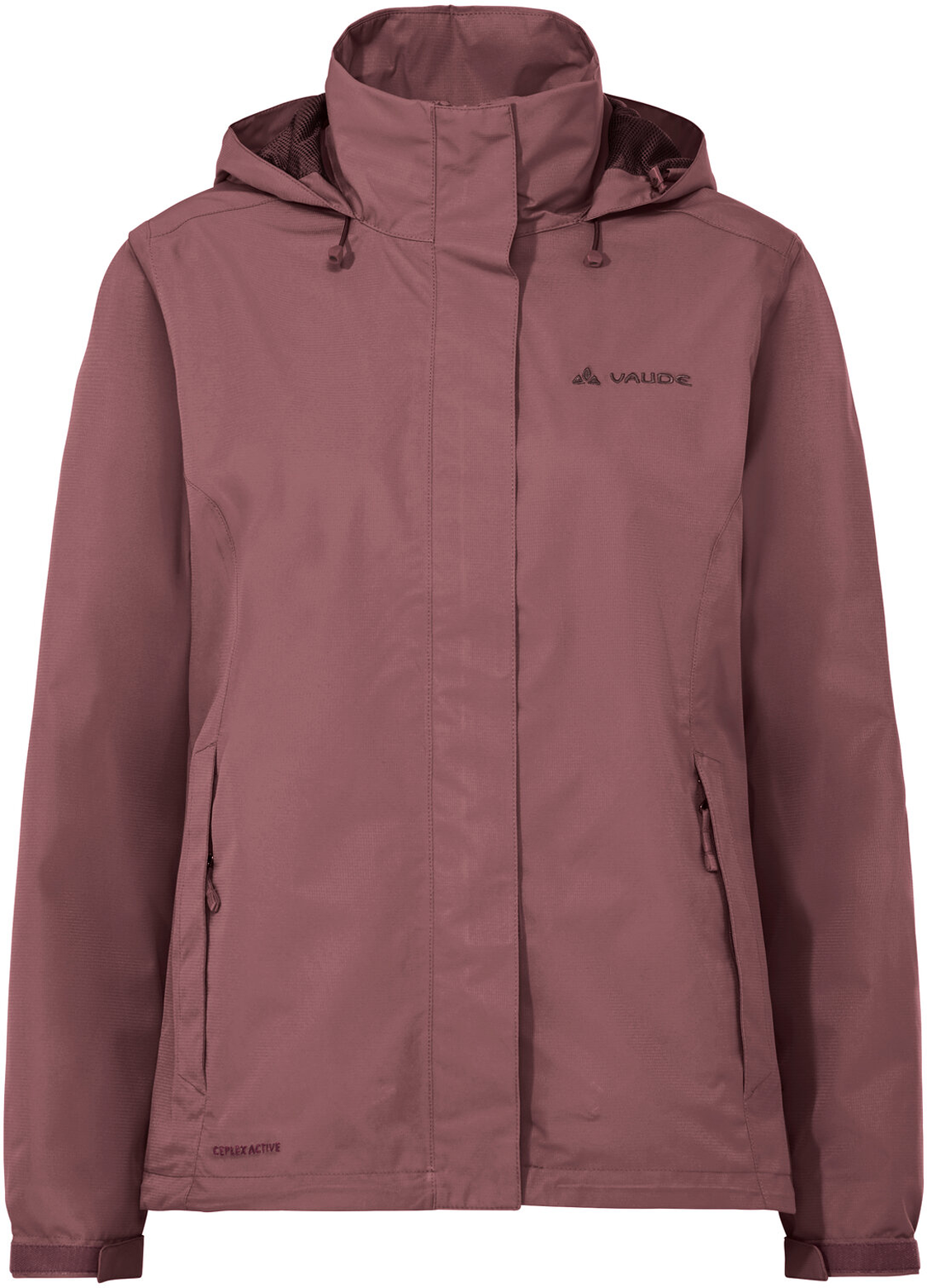Vaude Escape Light Damen Regenjacke dunkelrot 48 - Damenjacken