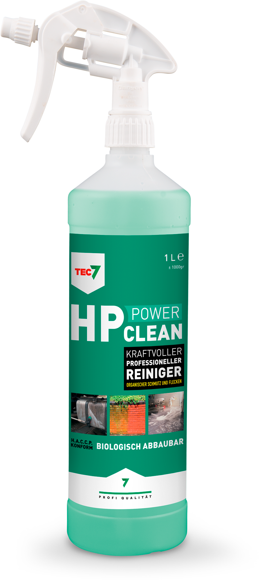 TEC7 HP Clean Reinigungsmittel mit Tiefenwirkung 1