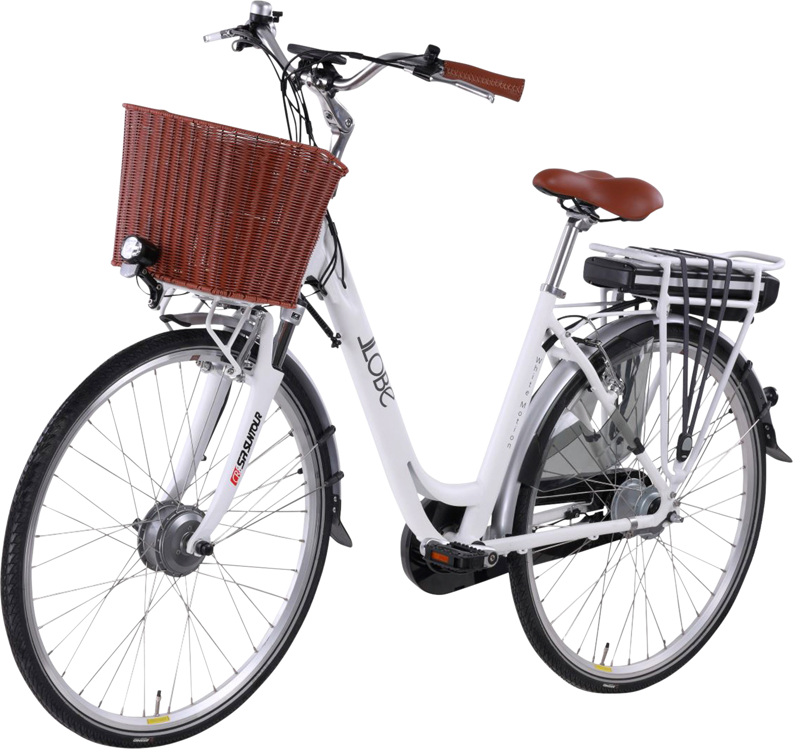 LLobe City-E-Bike 28" White Motion 3.0