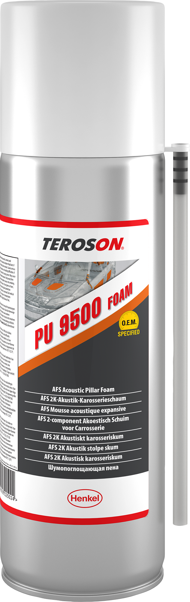 Teroson PU 9500 Foam Dämmschaum 2K für Hohlräume 400