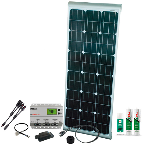 Phaesun Base Camp Aero MPPT WRM20 Caravan Solarkit 240 W 12