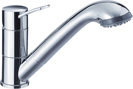 Reich Einhebelmischer Wasserhahn Serie Contur E Keramikkartusche mit Handbrause Julia chrom