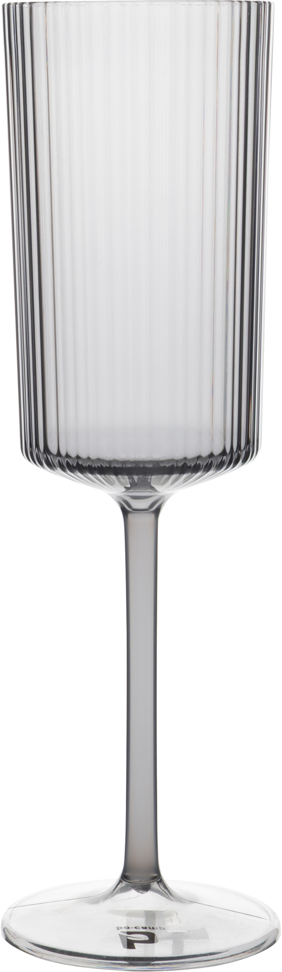 Bo-Camp Nomad Camping-Weinglas aus recyceltem RPET grau 300 ml 1 Stück - Gläser