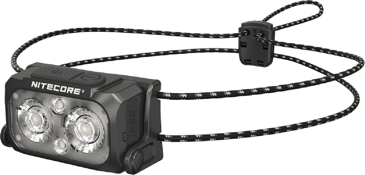 Nitecore NU25 MCT UL ultraleichte Akku-Stirnlampe 400 Lumen mit drei Lichtfarben - Stirnlampen