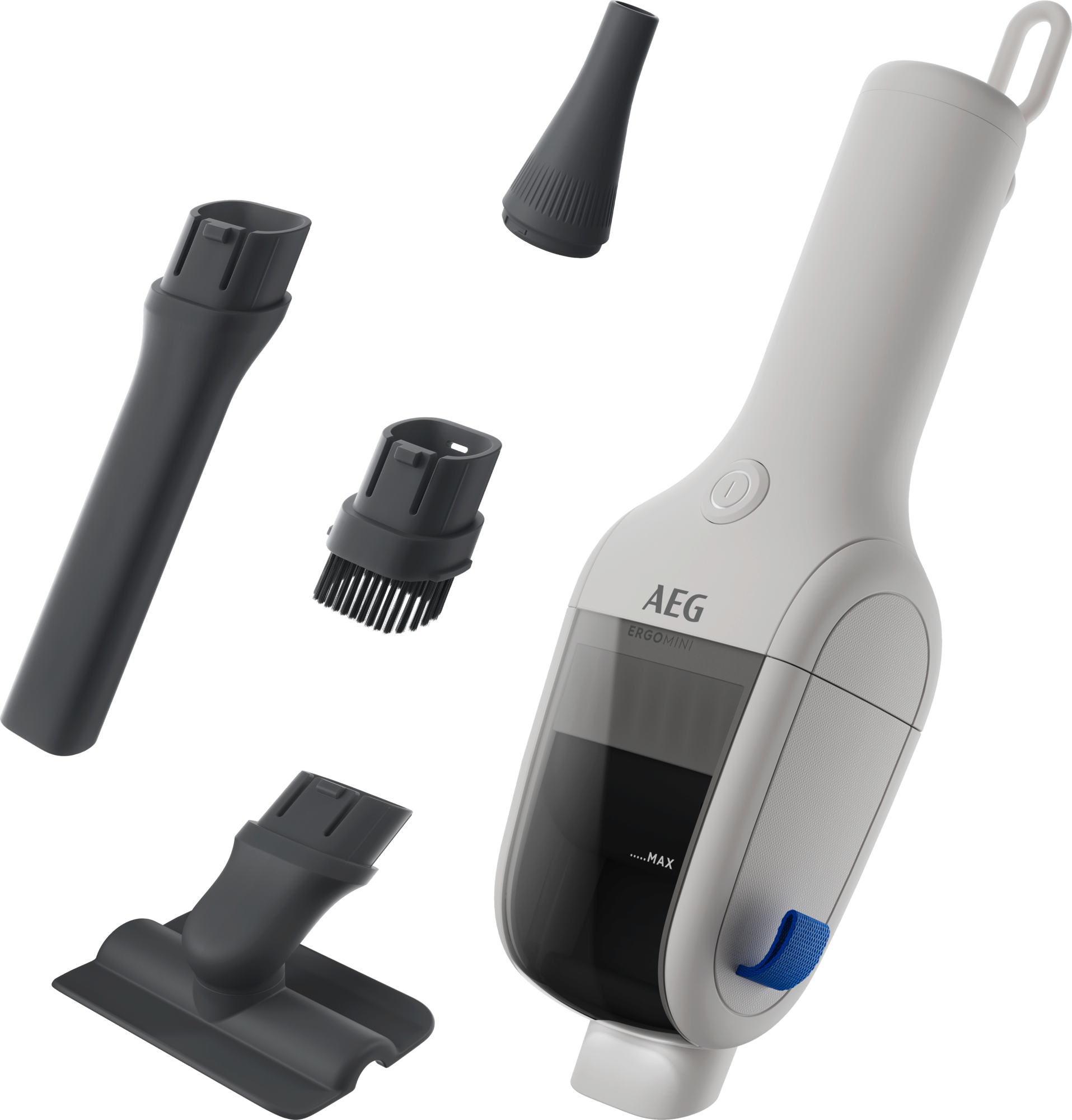 AEG ErgoMini AH1EM10SW Akku-Handstaubsauger mit Blasfunktion und USB-C-Ladung - Saugen & Reinigen