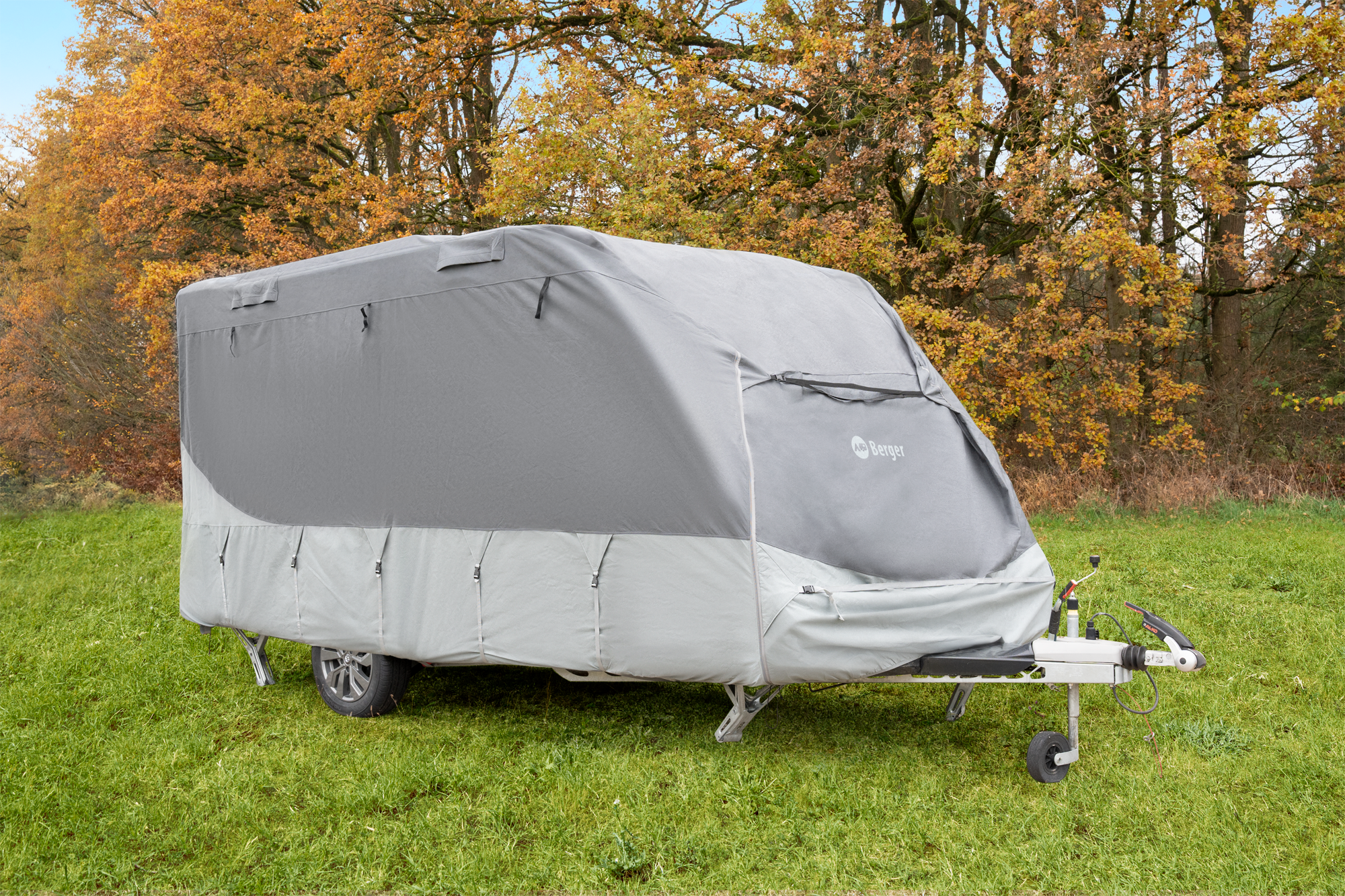 Berger Schutzhülle für Wohnwagen 400 - 450 cm
