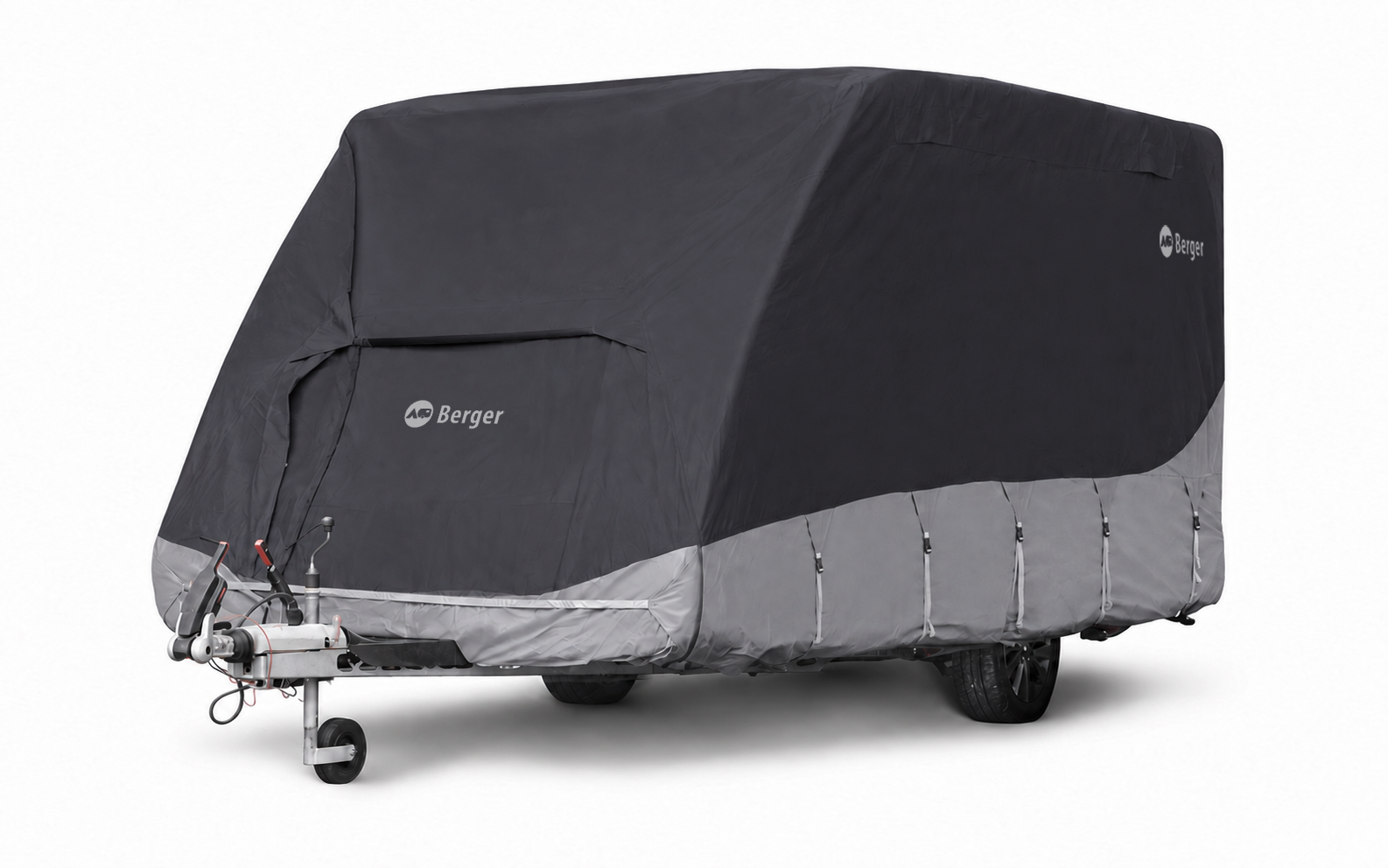 Berger StrongProtect Plus Schutzhülle für Wohnwagen 400–450 x 250 x 220 cm