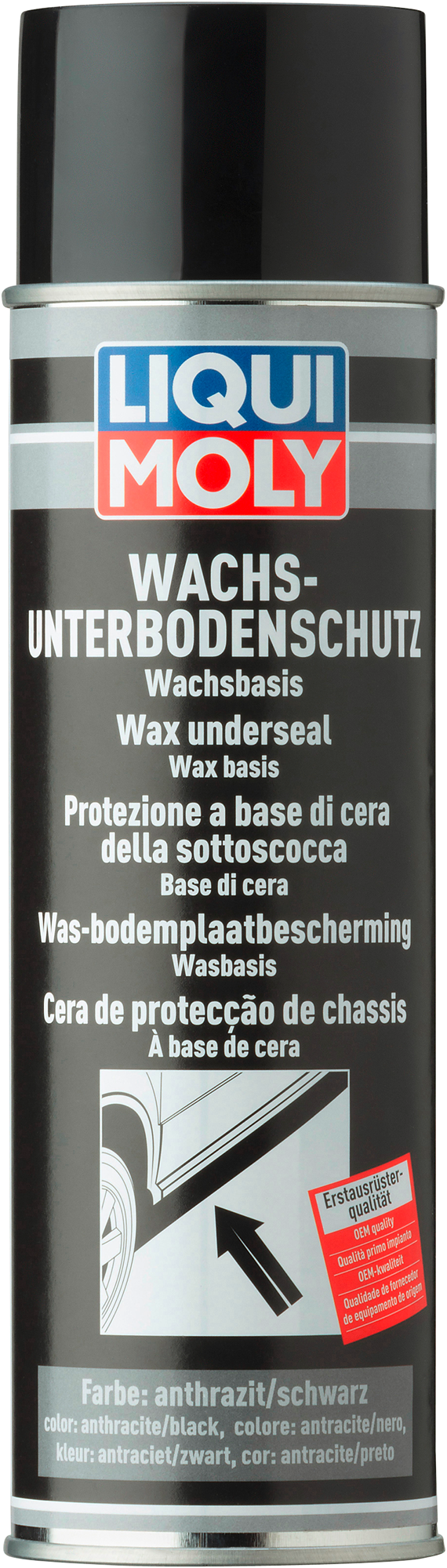 Liqui Moly Wachsunterbodenschutzspray 500 ml anthrazit/ schwarz - Außenbereich & Lack