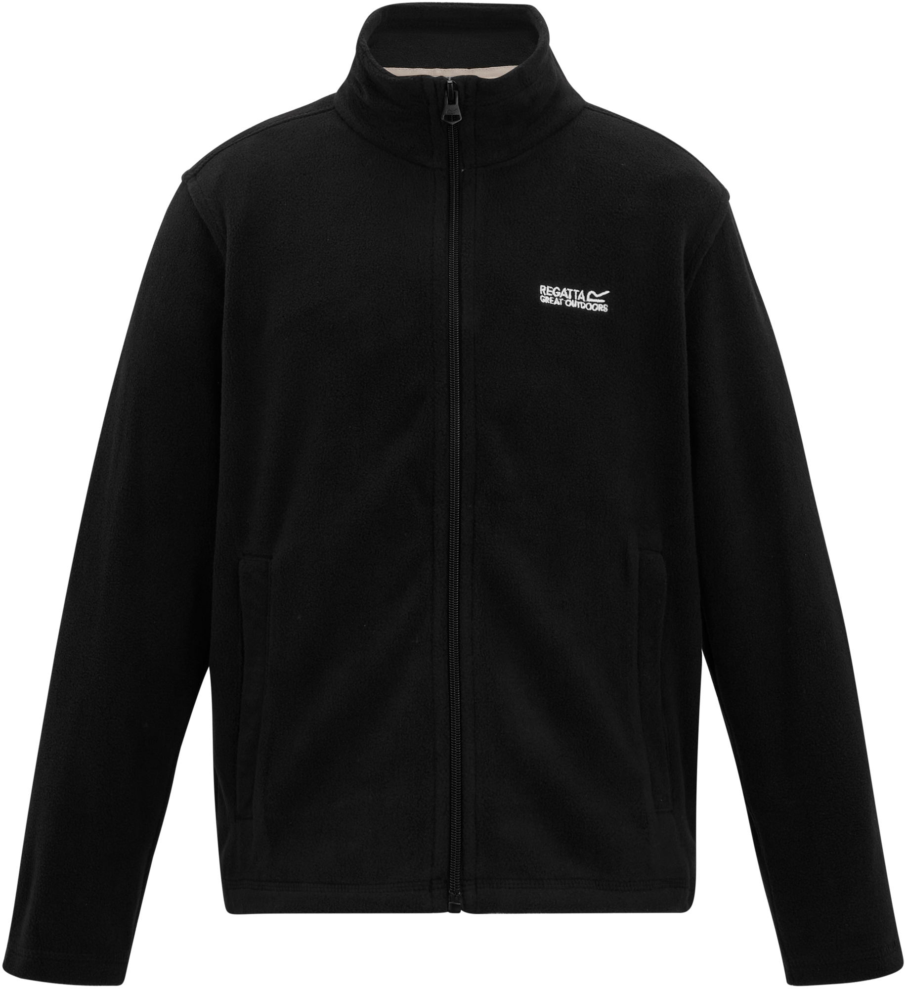 Regatta King II Kinder Fleecejacke schwarz 152 - Kinderjacken