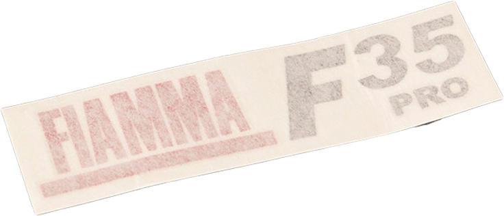 Fiamma Aufkleber für Markise F35pro Fiamma Ersatzteilnummer