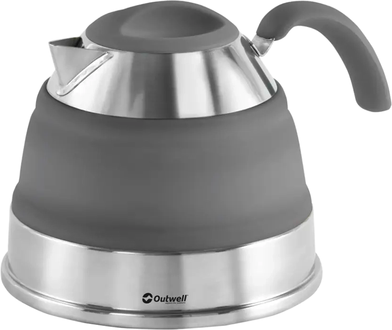 Outwell Collaps Kettle faltbarer Wasserkessel 1,5 Liter grey