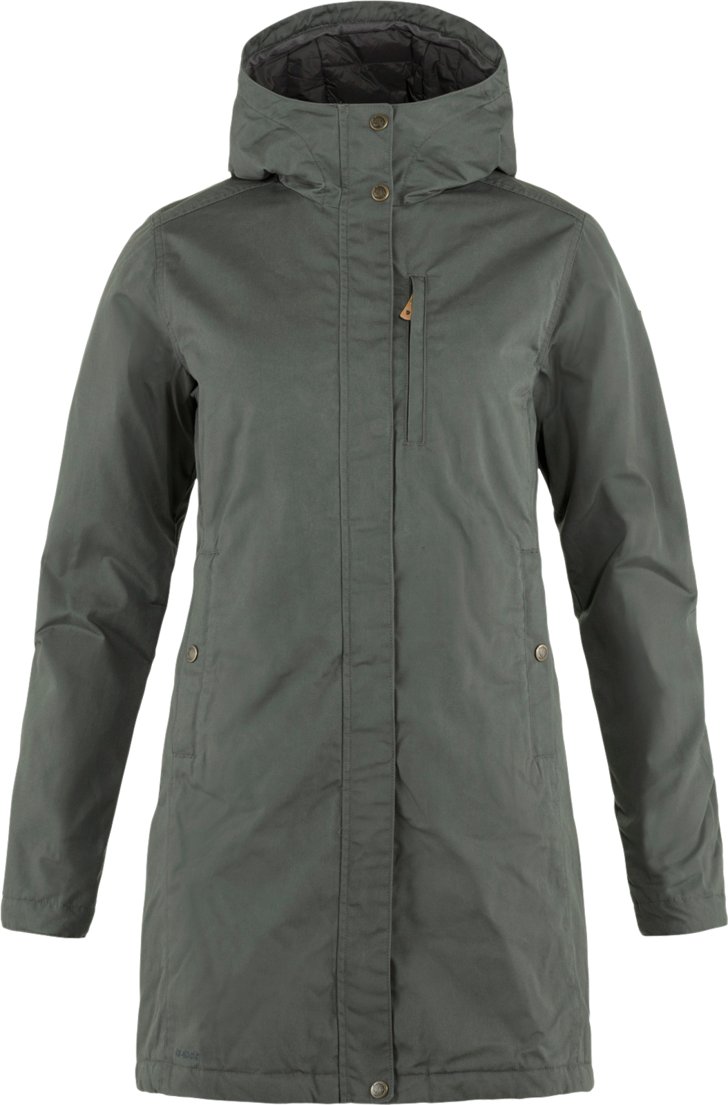 Fjällräven Kiruna Padded Damen Parka dunkelgrau XXL - Damenjacken