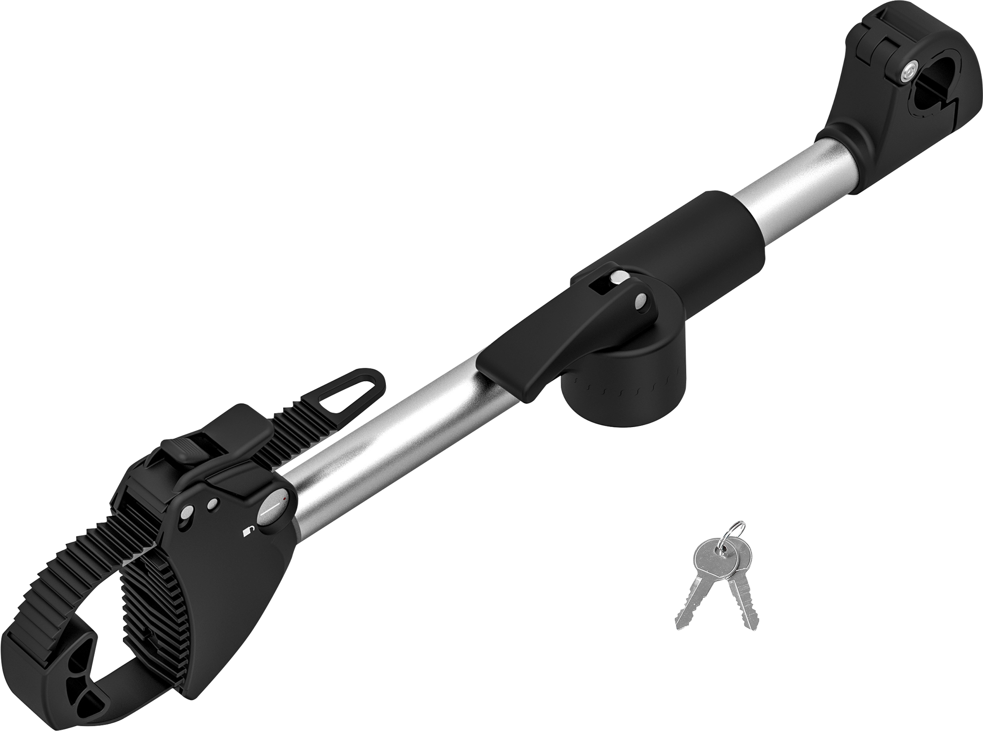 Eufab Verstellbarer Strap-Rahmenhalter für Fahrradträger 40 cm - Fahrrad-Halter & -Befestigungen
