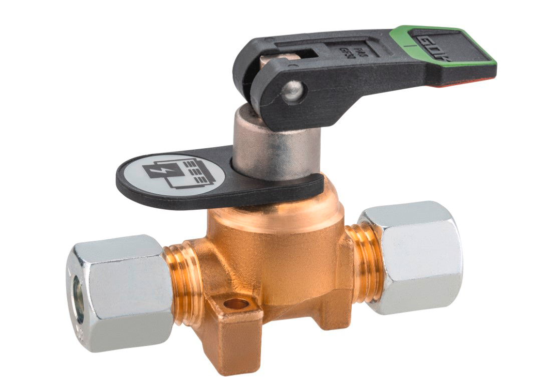 GOK Kipphebel-SSV PS16bar mit Befest.-Kons. bds.RVS8 ML+DL