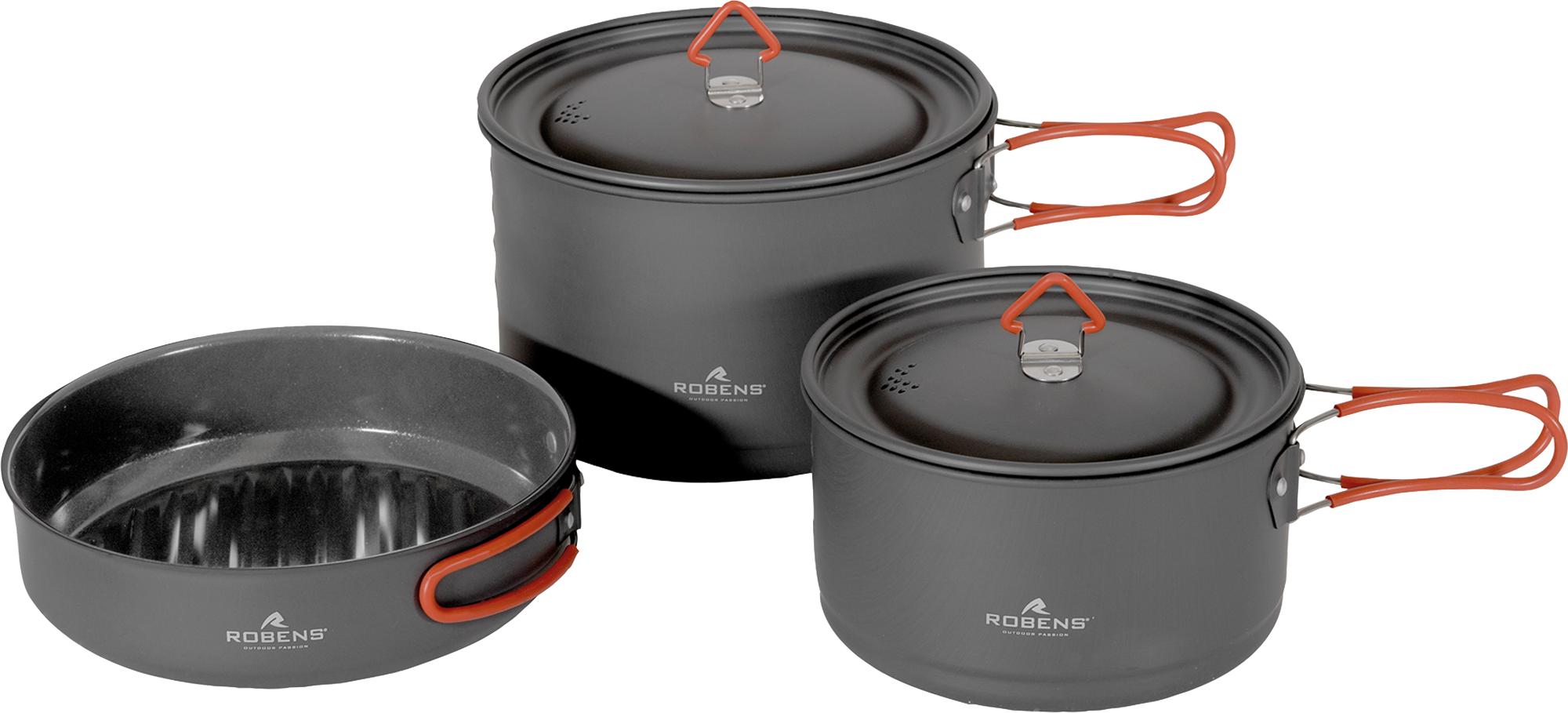 Robens Basecamp Pro Ceramic Kochset XL 3-tlg.