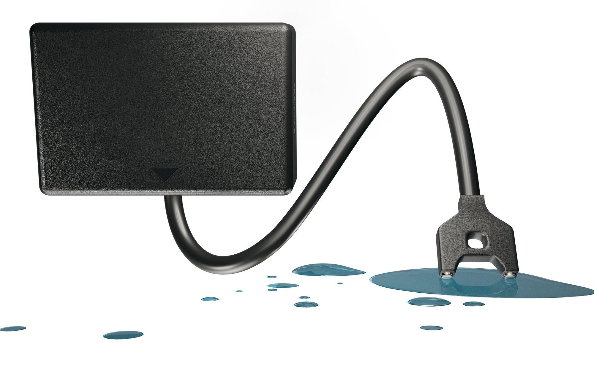 Thitronik Funk Wassermelder 868 Sensor für WiPro III gegen