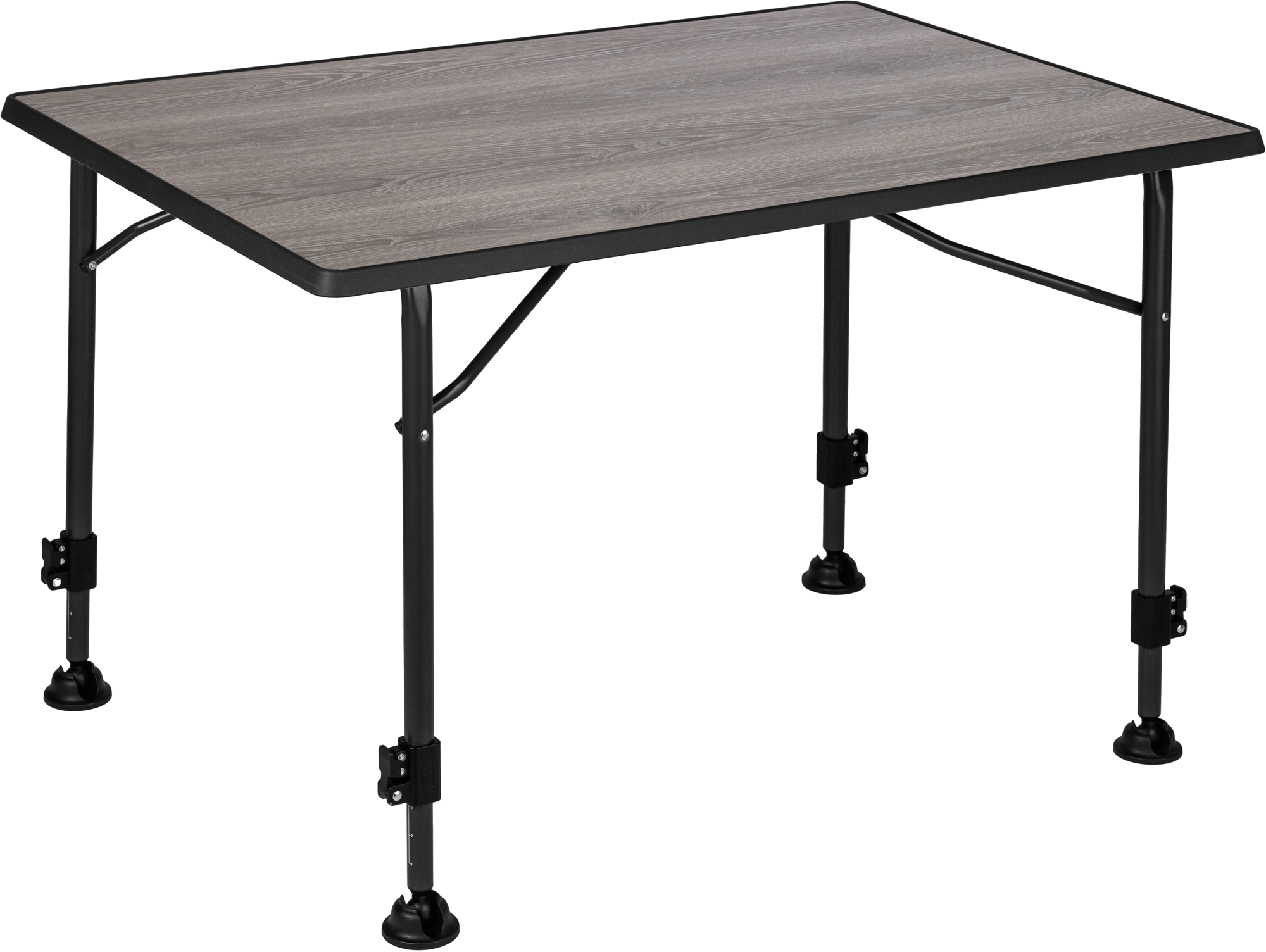 Brunner Linear Greywood Campingtisch klappbar grau 115 x 70 cm - Klapptische