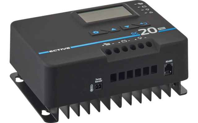 ECTIVE SC 30 PRO MPPT Laderegler – 30A, 12/24V, Mit Bluetooth, Für Solaranlagen In Wohnmobil & Van