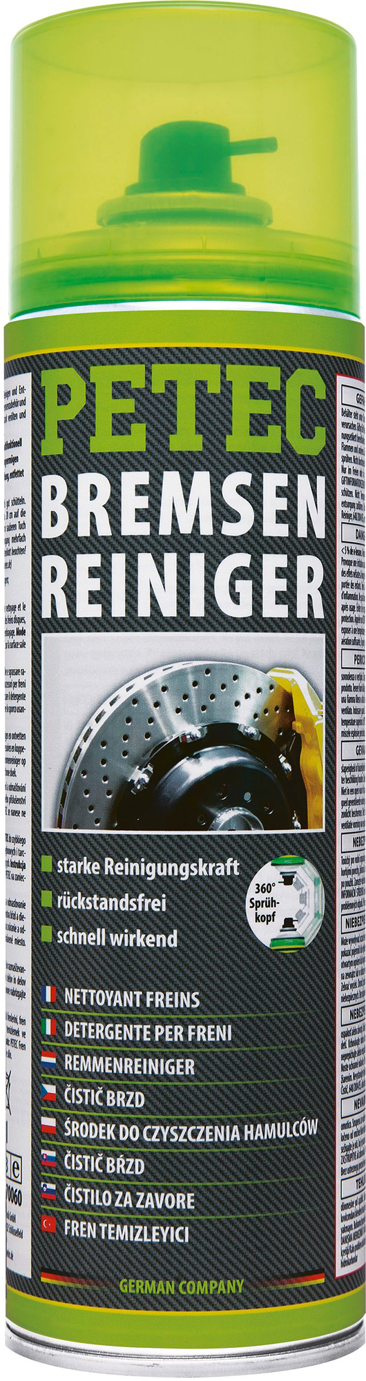 Petec Bremsenreiniger Spray 500