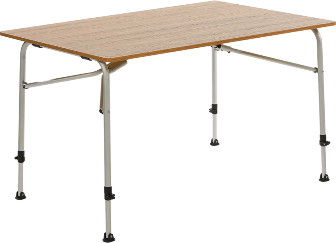 Travellife Sorrento Campingtisch klappbar Braun 120 x 80 cm - Klapptische