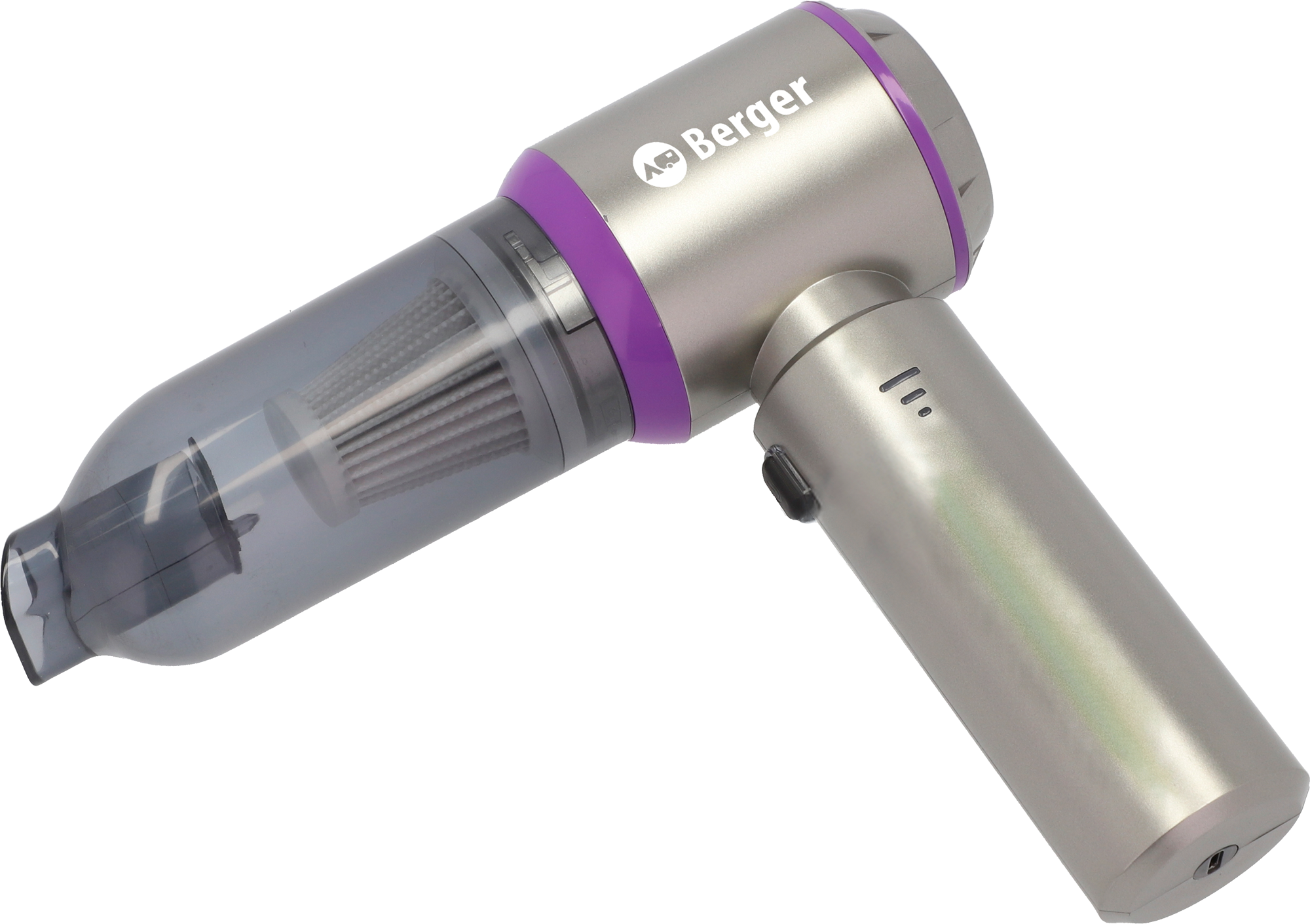 Berger RoadDust Akku-Handstaubsauger mit USB, 200