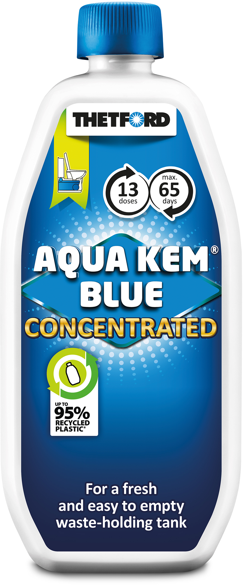 Thetford Aqua Kem Blue Concentrated Sanitärflüssigkeit 780 ml Standard - Sanitärzusätze & -flüssigkeiten