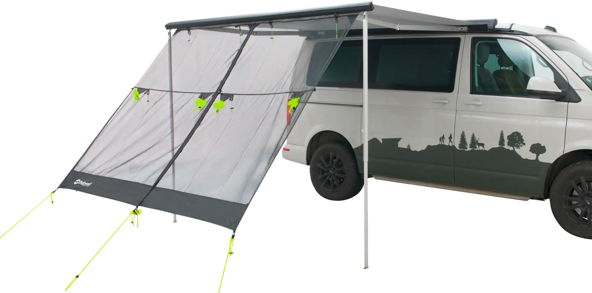 Outwell Suncrest Tarp Set Sonnenschutz-Set für Fahrzeugmarkisen - Markisenvorzelte & Wände