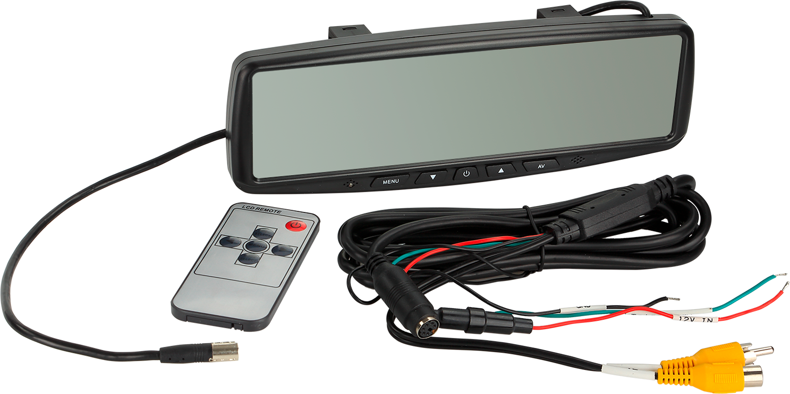 ACV Spiegelmonitor Universal 4,3 Zoll mit automatischer Dimmung und 2
