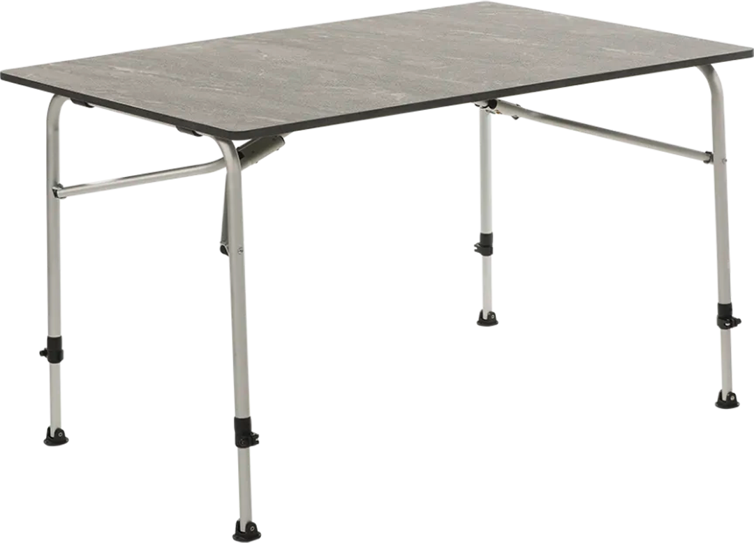 Travellife Sorrento Campingtisch klappbar Dunkelgrau 120 x 80 cm  - Klapptische
