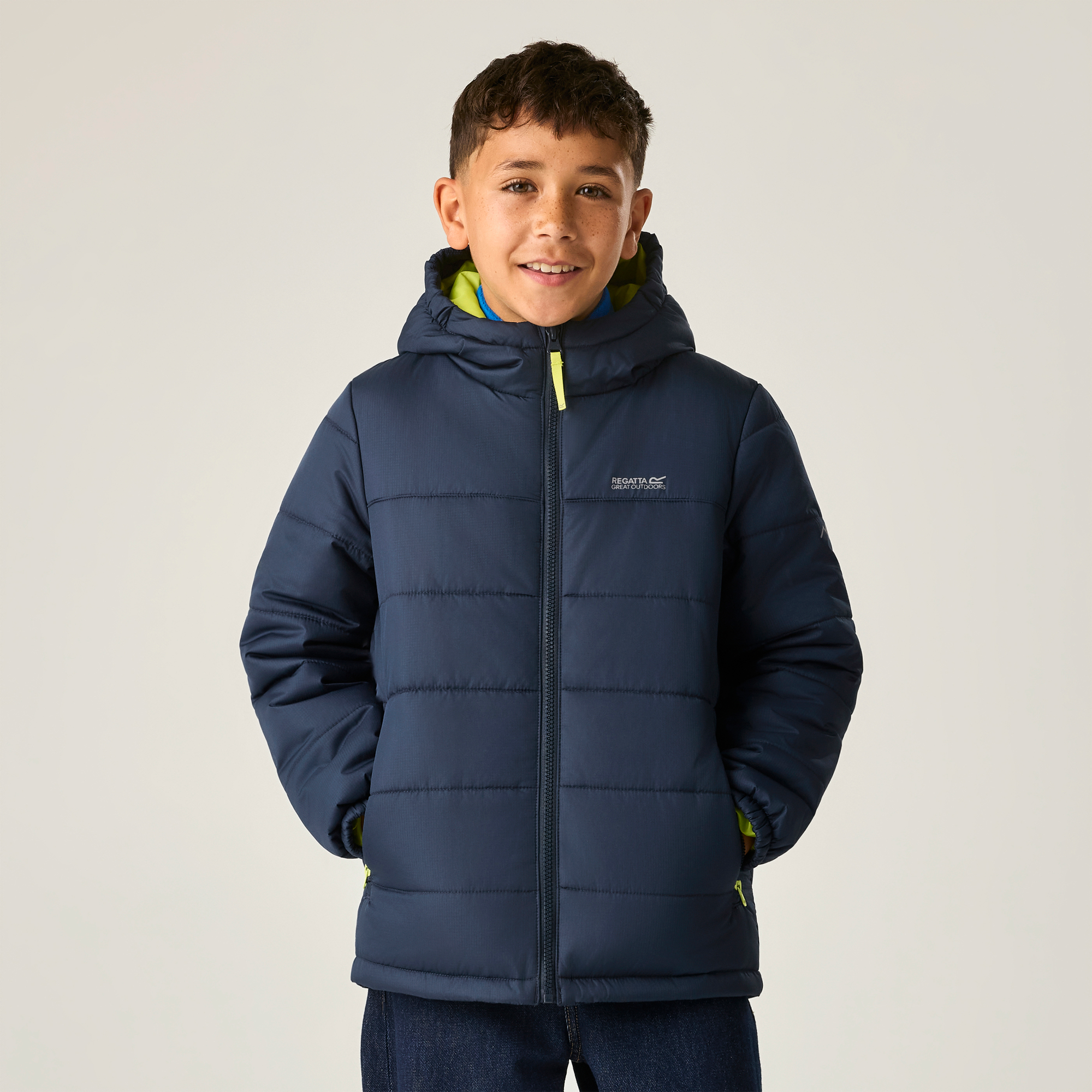 Regatta Lofthouse Kinder Winterjacke dunkelblau 140 - Kinderjacken