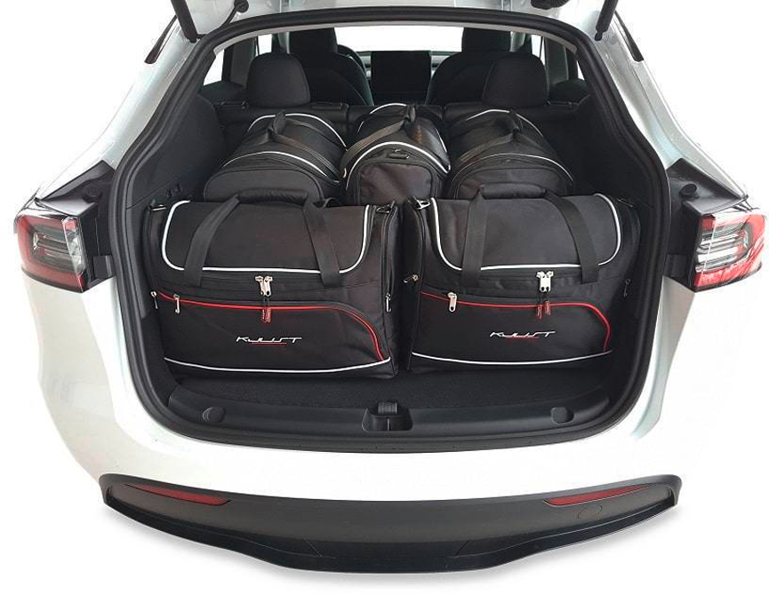 KJUST 5-teiliges Kofferraumtaschen-Set für Tesla Model Y ab 2020 - Organizer und Taschen